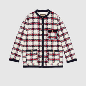 Gucci Check Tweed Jacket (PLEASE CHECK AVAILABILITY BEOFRE PURCHASE)